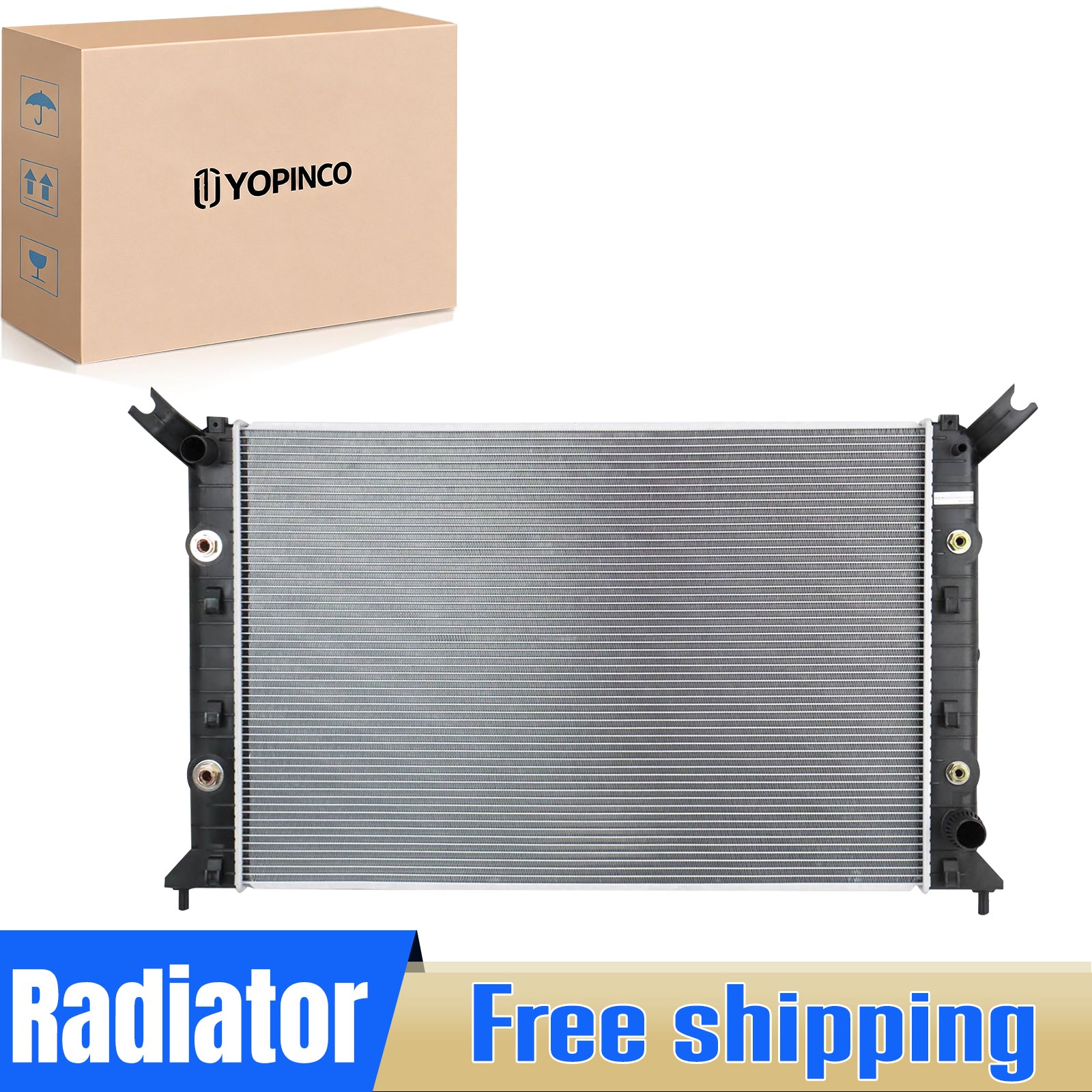 13301 Radiator for 2011-2019 Chevrolet Silverado 2500 HD 2011-2019 GMC SIERRA